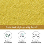 Single Linen Fabric Chaise Lounge, 65"W