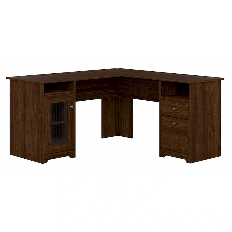 Cabot 60W L Shaped Computer Desk with Storage by