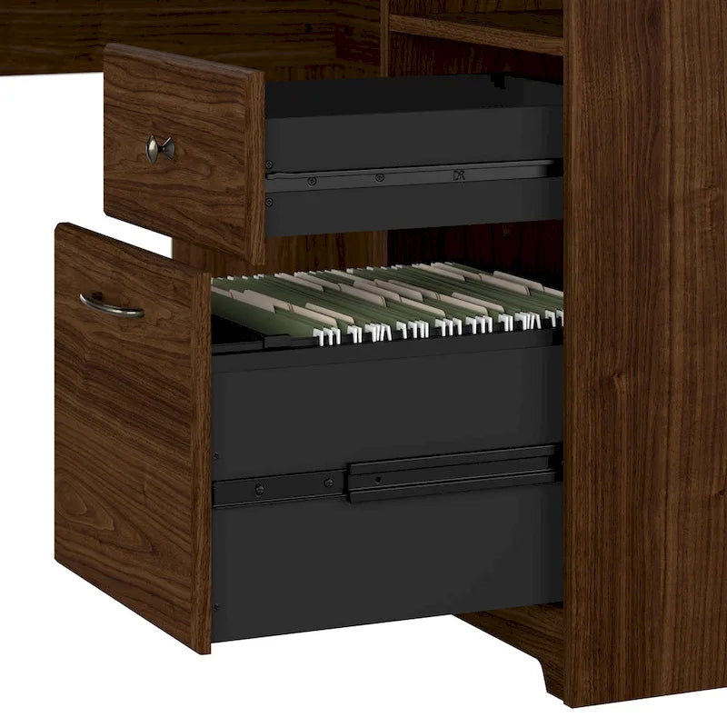 Cabot 60W L Shaped Computer Desk with Storage by