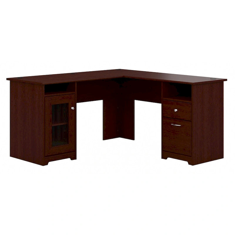 Cabot 60W L Shaped Computer Desk with Storage by