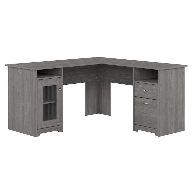 Cabot 60W L Shaped Computer Desk with Storage by