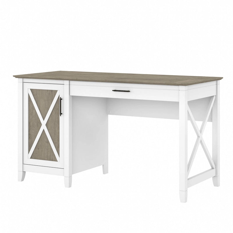 Key West 54W Computer Desk with Storage by