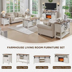 Farmhouse Lift Top Coffee Table, 48"W x 22"D