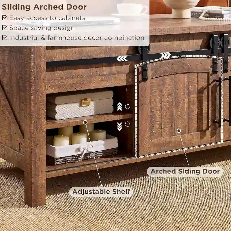 Farmhouse Lift Top Coffee Table, 48"W x 22"D