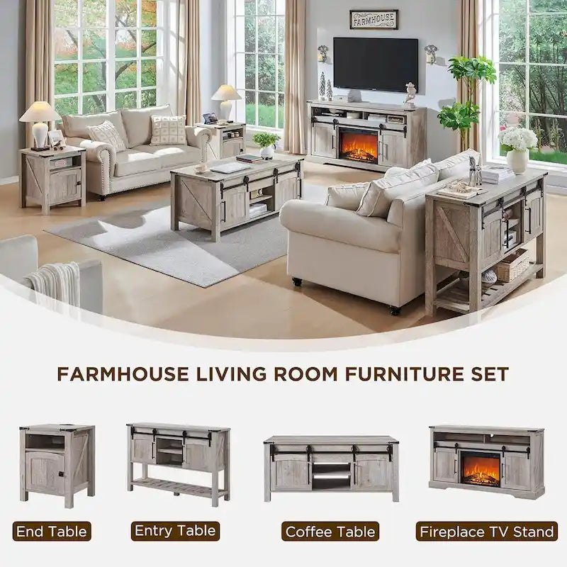 Farmhouse Lift Top Coffee Table, 48"W x 22"D