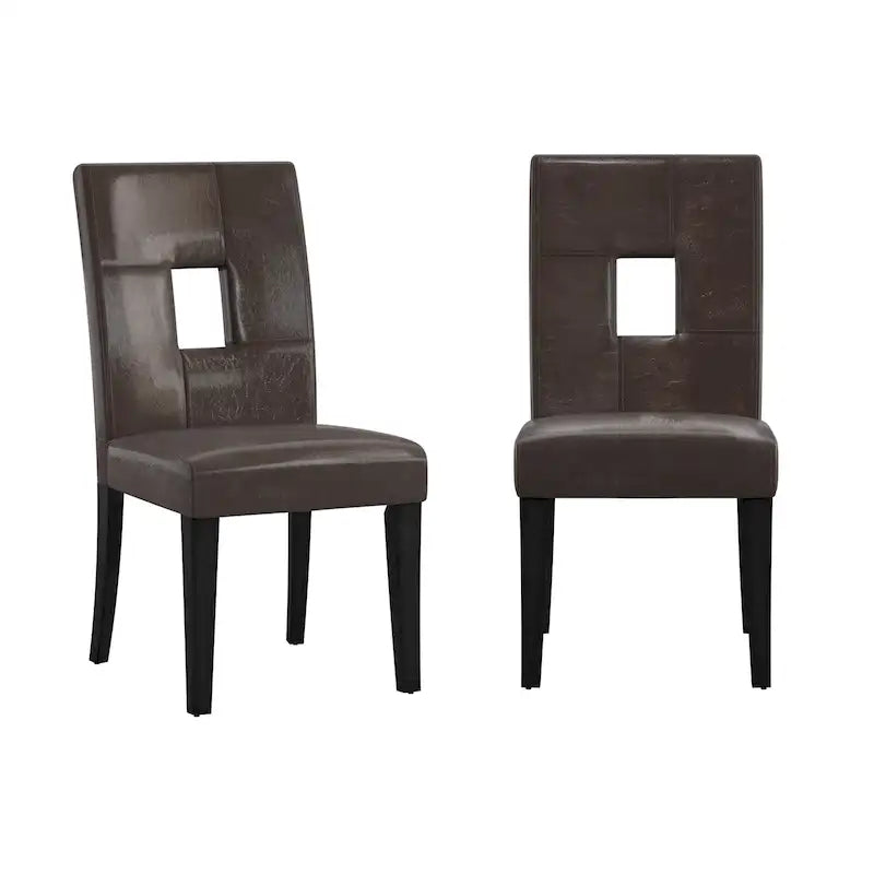 Brda Keyhole Back Dining Chairs (Set of 2) - Dining Chair