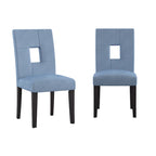 Brda Keyhole Back Dining Chairs (Set of 2) - Dining Chair