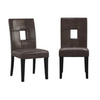 Brda Keyhole Back Dining Chairs (Set of 2) - Dining Chair