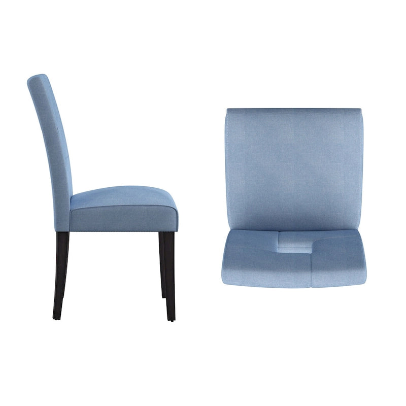 Brda Keyhole Back Dining Chairs (Set of 2) - Dining Chair