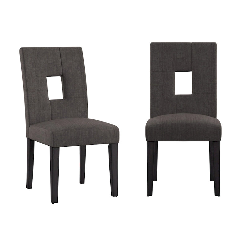 Brda Keyhole Back Dining Chairs (Set of 2) - Dining Chair