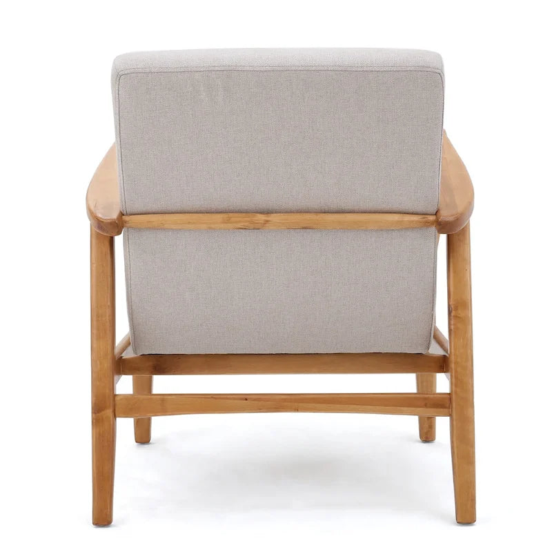 Brayden Mid-century Fabric Club Chair by