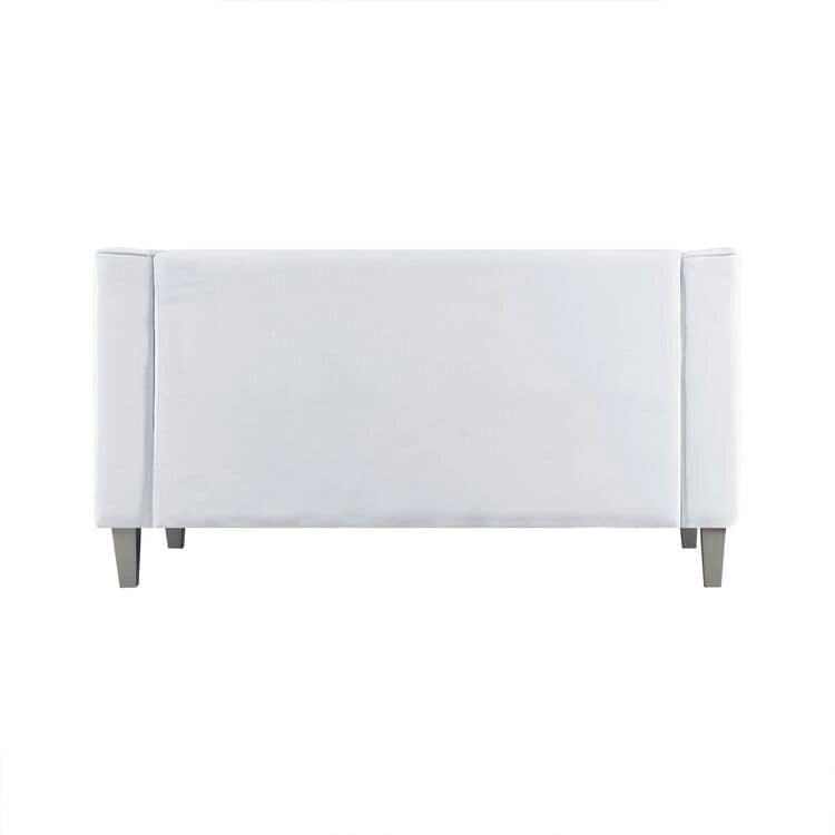 Adelaide Mid Century Modern Loveseat - Tufted Cushion Chair with Solid Wooden Legs for Living Room