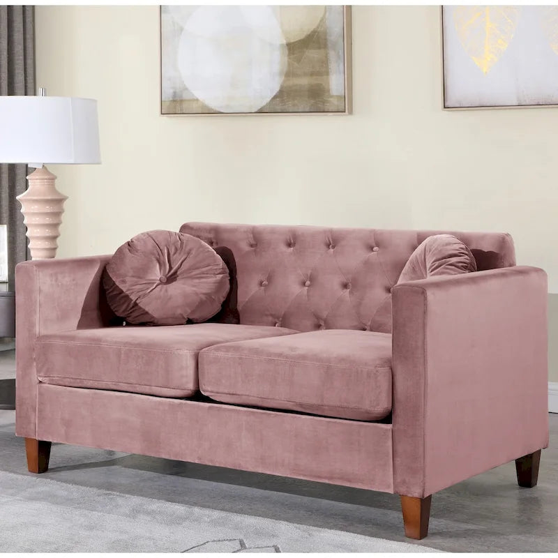 Salsater Velvet Classic Loveseat