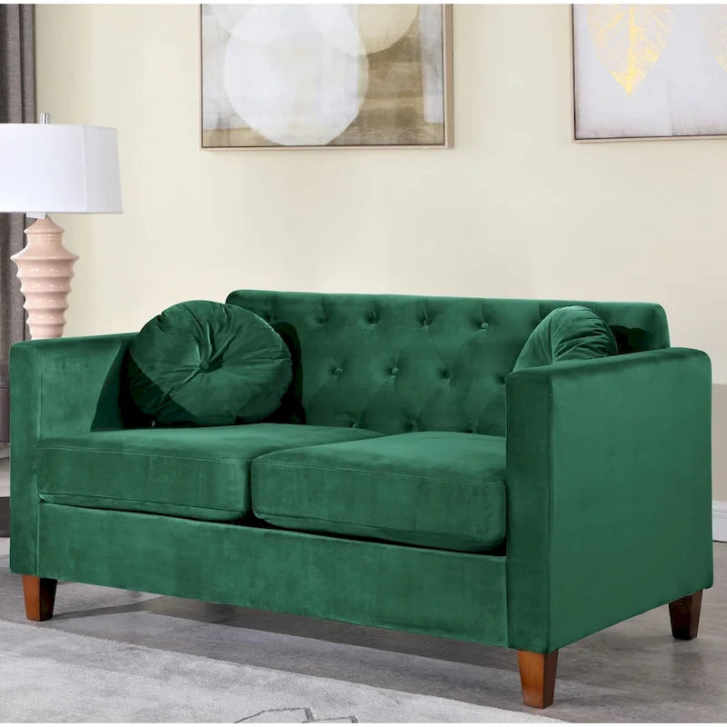 Salsater Velvet Classic Loveseat