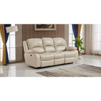 Bonded Leather Power Rclining 3-seat Sofa Couch 8018