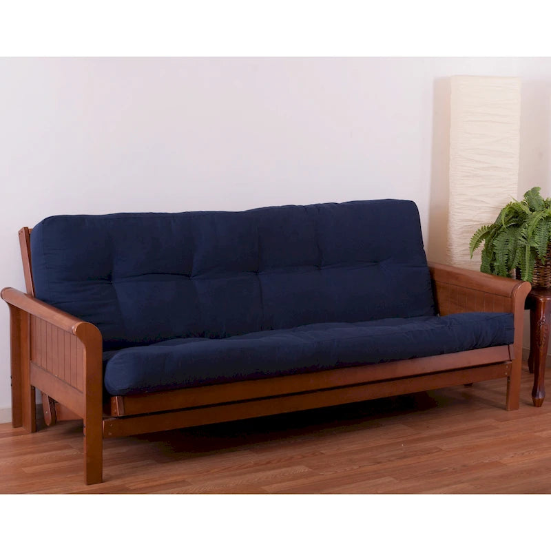 5-inch Thick Twill Full-size Futon Mattress