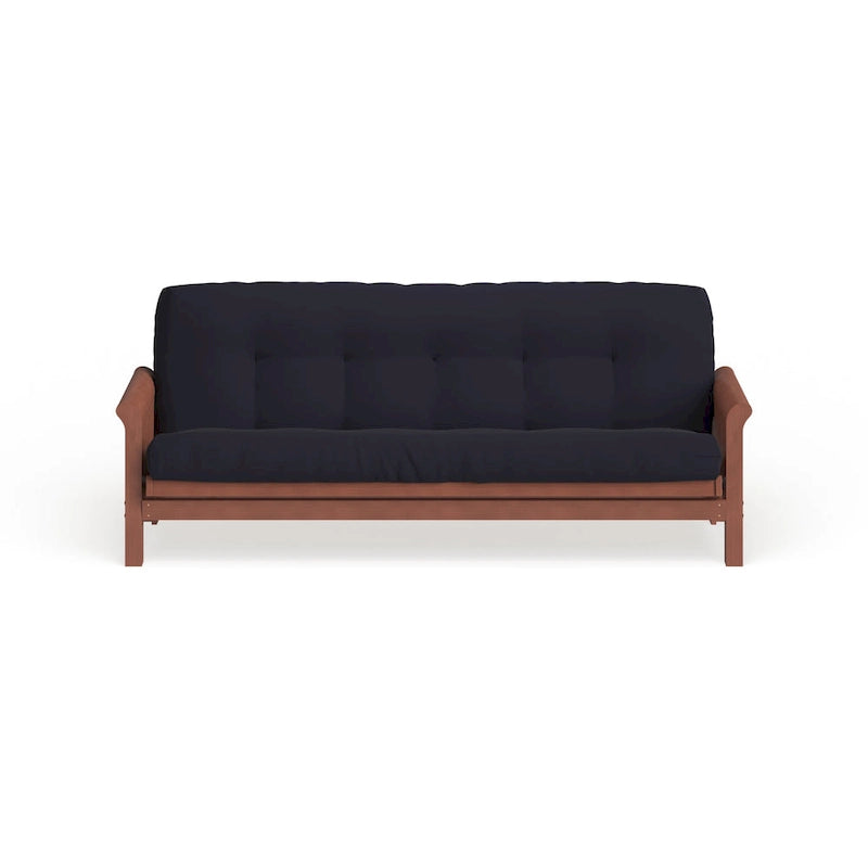 5-inch Thick Twill Full-size Futon Mattress