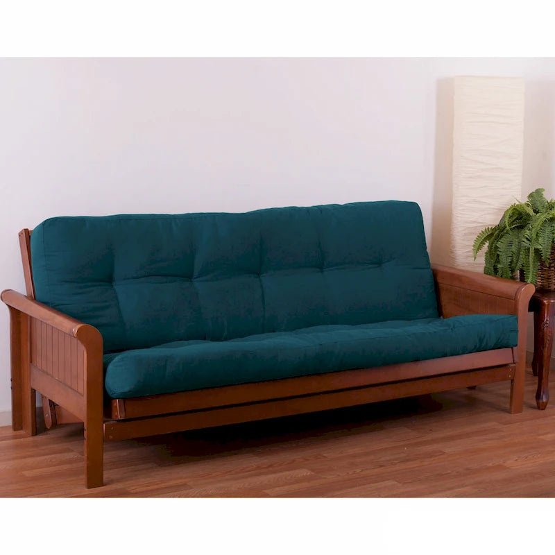 5-inch Thick Twill Full-size Futon Mattress
