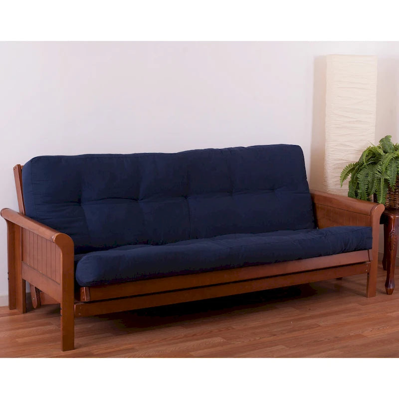 5-inch Thick Twill Full-size Futon Mattress