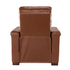 Alicia 34.65 Wide Contemporary Classic Genuine Leather Power Recliner With USB Port (Set of 2)