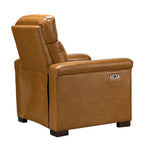 Alicia 34.65 Wide Contemporary Classic Genuine Leather Power Recliner With USB Port (Set of 2)