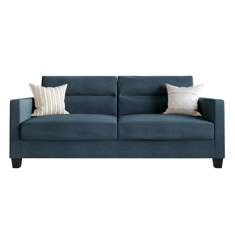 Clean and Minimalist Linen Upholstered Sofa