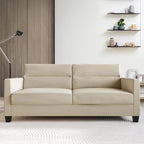  Clean and Minimalist Linen Upholstered Sofa