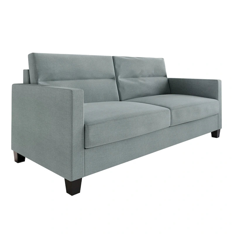 Clean and Minimalist Linen Upholstered Sofa