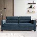 Clean and Minimalist Linen Upholstered Sofa