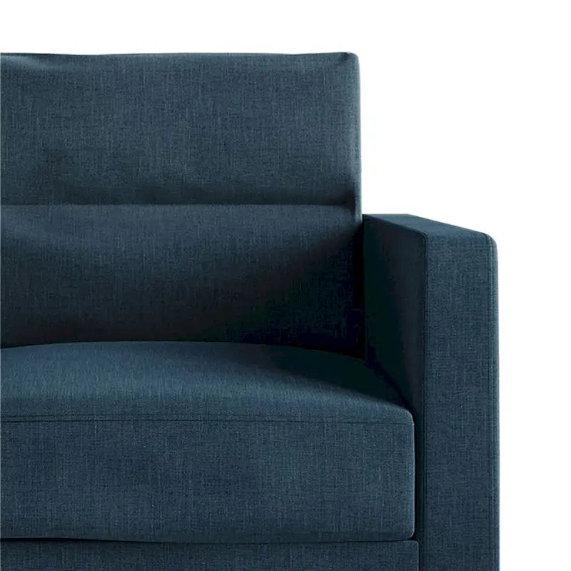 Clean and Minimalist Linen Upholstered Sofa