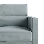 Clean and Minimalist Linen Upholstered Sofa
