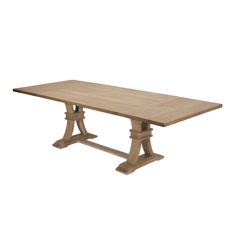  Rustic Wood Extension Dining Table