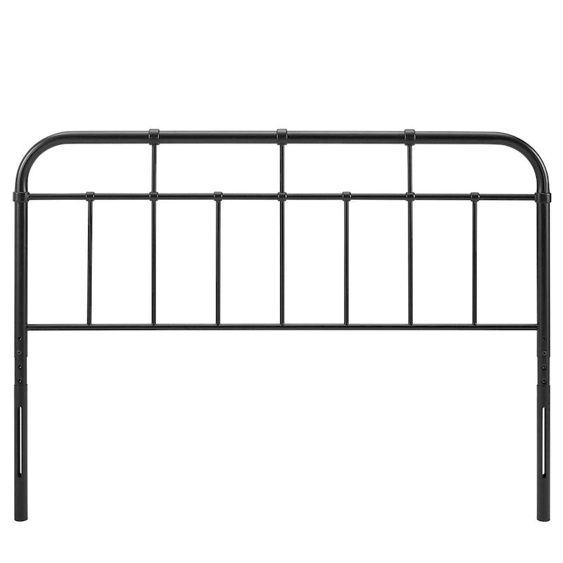 Shaffer Classic Queen Size Black Metal Headboard