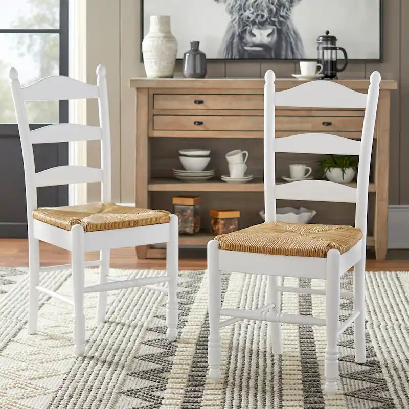  Jessie Ladder back dining chair (Set of 2)