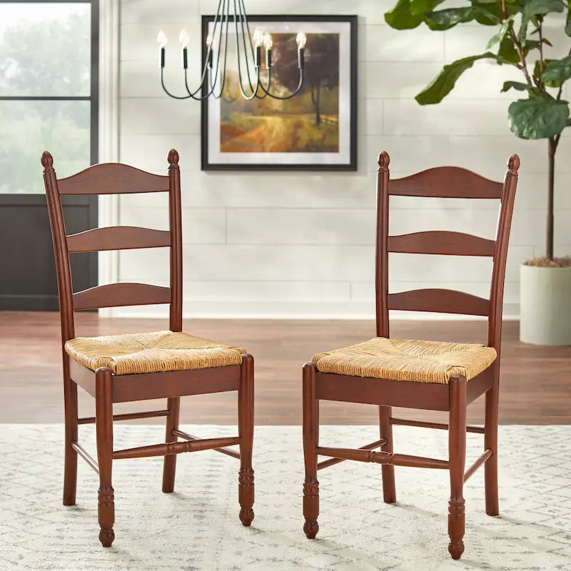 Jessie Ladder back dining chair (Set of 2)
