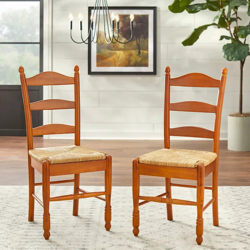 Jessie Ladder back dining chair (Set of 2)