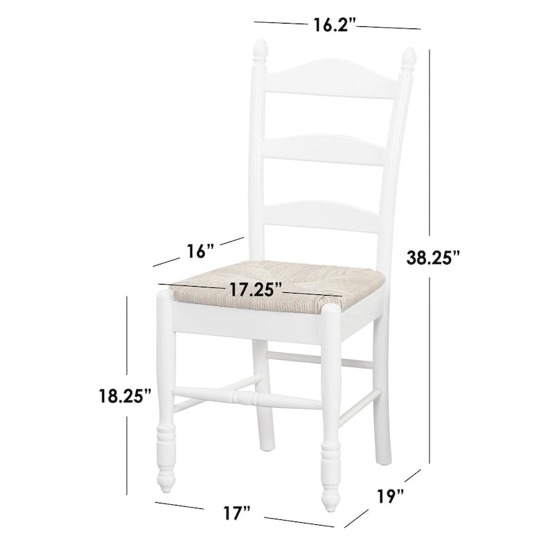 Jessie Ladder back dining chair (Set of 2)