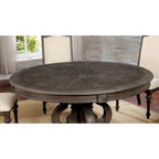 Cornerways Rustic Brown 60-inch Wood Round Dining Table