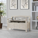 Entryway Storage Bench with Flip-Up Seat, 39"W