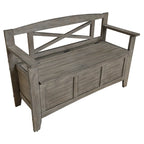 Entryway Storage Bench with Flip-Up Seat, 39"W