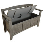 Entryway Storage Bench with Flip-Up Seat, 39"W