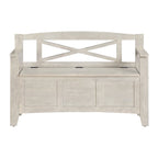 Entryway Storage Bench with Flip-Up Seat, 39"W