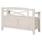 Entryway Storage Bench with Flip-Up Seat, 39"W
