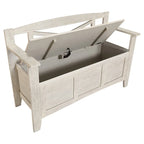 Entryway Storage Bench with Flip-Up Seat, 39"W