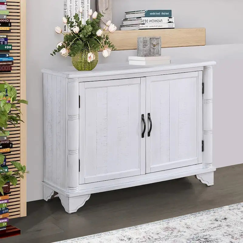 Console Table with Storage Shelf, 40"L