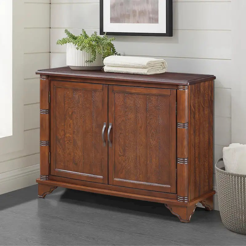 Console Table with Storage Shelf, 40"L