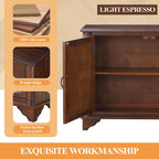 Console Table with Storage Shelf, 40"L