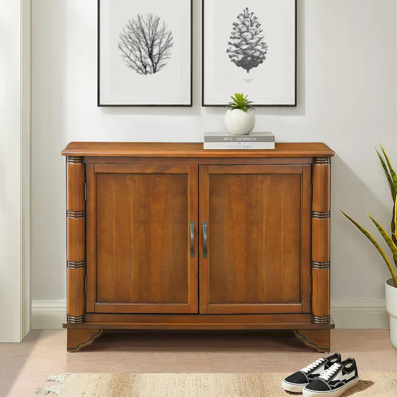 Console Table with Storage Shelf, 40"L