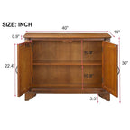 Console Table with Storage Shelf, 40"L