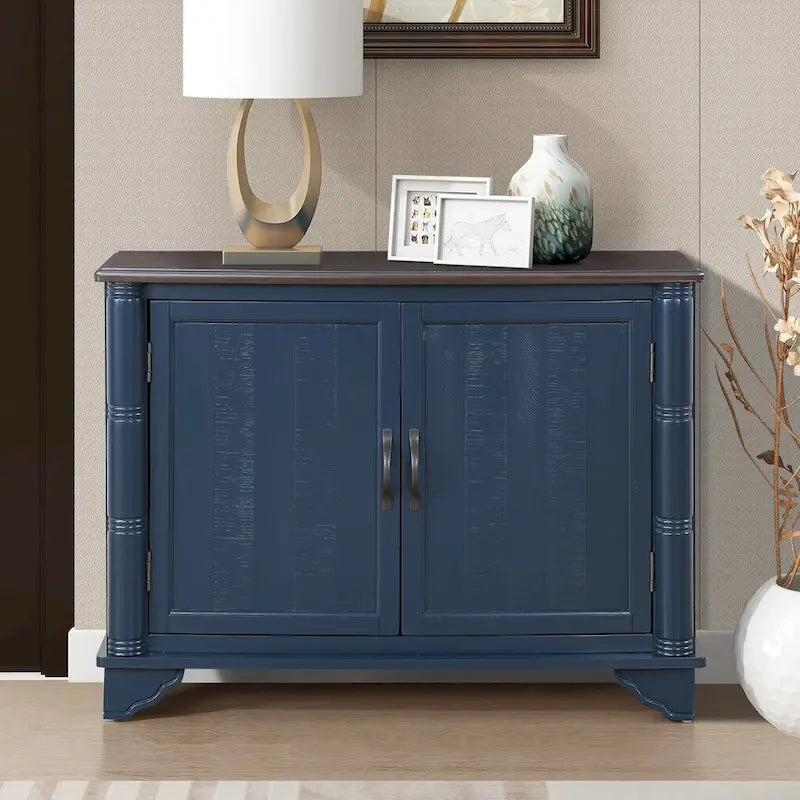 Console Table with Storage Shelf, 40"L